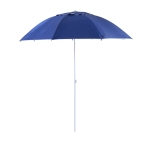 Outsunny Ombrellone da Spiaggia Tenda Parasole 2 in 1 Protezione UV 50 in Poliestere Ferro con Borsa di Trasporto