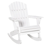 Outsunny Adirondack Gartenstuhl Weiß 77 x 94 x 97 cm