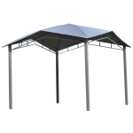 Outsunny 3 x 3(m) Outdoor Pergola Retractable Canopy Wall Mounted Gazebo Patio Shelter Sun Shade, Cream White(c-2)