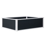 Outsunny Garden Raised Bed Planter Grow Containers Flower Vegetable Pot PP 100 x 80cm
