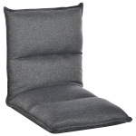HOMCOM Foldable Padded Sofa with Adjustable Backrest Thick Seat Cushion Lazy Lounge