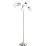 Lampadaire 5 abat-jours réglables 40 W max. H.1,6 m acier bronze