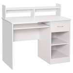 Bureau informatique multimédia multi-rangements panneaux particules