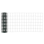 PawHut Rete Metallica da Giardino con Rivestimento in PVC per Recinzioni da Esterno, 1000x61cm, Verde