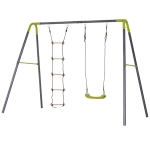 Homcom Balançoire 2 agrès 2,55L x 1,38l x 1,80H m