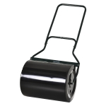 Outsunny 60L Fillable Cylinder Steel Garden Lawn Roller Black