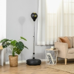 HomCom sac de box, 45x45x133-151cm, auriu