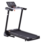 Homcom Tapis Roulant Elettrico Miglior Tapirulan Salvapazio Pieghevole 1-12km/h Motore 500W Schermo LCD Nero