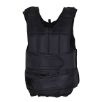 HOMCOM 10kg Metal Sand Weight Adjustable Unisex Trainer Vest Black/Red