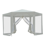 Outsunny Gartenpavillon 390 cm x 390 cm x 250 cm