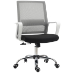 Fauteuil chaise de bureau ergonomique revêtement maille polyester