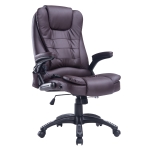 HOMCOM Poltrona Sedia Massaggiante da Ufficio Con Riscaldamento 62x68 x111-121cm