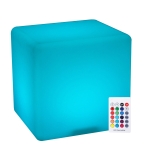 HOMCOM LED Cube Light With 16 Color Lights Create An Instant Atmosphere In Party
