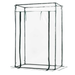 Outsunny Serre de Jardin en Métal Transparent 100 x 50 x 150 cm
