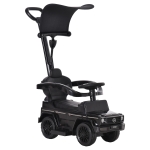 HOMCOM Macchina a Spinta modello Mercedes-Benz G350 per Bambini, Nero