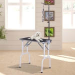 PawHut Masa pentru Toaleta si Tuns pentru Caini si Pisici, Greutate max 30kg,81x48.5x80cm