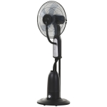 Ventilateur brumisateur sur roulettes avec télécommande