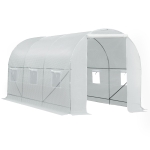 Outsunny 4.5Lx2Wx2H m Walk-in Greenhouse-White