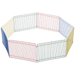 PawHut Auslauf für Kleintiere 69 cm x 69 cm x 23 cm