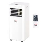 Climatiseur ventilateur déshumidificateur 3 en 1 - 9 000 BTU/h - blanc