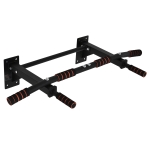 HOMCOM Bara pentru Tractiuni Multifunctionala din Otel pentru Pereti din Lemn si  Ciment, 94x51x18cm, Neagra