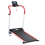 Homcom Tapis Roulant Elettrico Pieghevole con Schermo LCD Velocità 10km/h