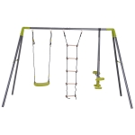 Homcom Balançoire 3 agrès 2,95L x 1,38l x 1,80H m