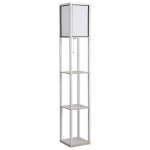 Lampadaire étagères