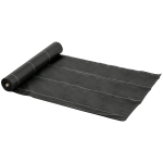 Outsunny Malla Geotextil 2x50 m Malla de Jardín contra Malas Hierbas 100 g/m² Rollo de Malla Antimaleza Negro