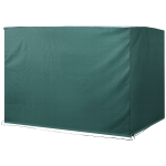 Outsunny Capa Protetora para Baloiço de Jardim de 3 Lugares 215x155x150cm Impermeável com Zíper Cobertura para Móveis de Exterior Verde