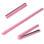 HOMCOM 210 cm Schwebebalken Turnbalken Indoor Outdoor Balance Beam Balance Balken bis 120 kg Rosa