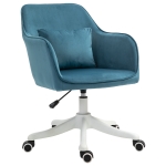 Chaise de bureau massante velours