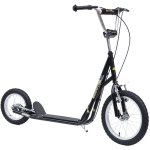 HOMCOM 12" Tyres Scooter-Black