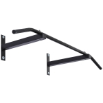 Homcom Barra per Trazione a Muro Professionale con Struttura in Acciaio, 116 x 43 x 20cm, Nero