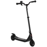HOMCOM Electric Scooter, 120W Motor E-Scooter with Battery Display, Adjustable Height, Rear Brake for Ages 6+ Years - Black