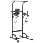 Homcom Aparat de Tractiune Maini si Picioare Power Tower Multifunctiune Body Sculpt
