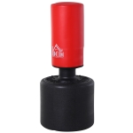 HOMCOM sac de box, inaltime reglabila 145-172cm, rosu, negru