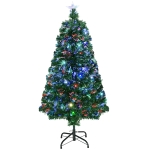 Homcom Sapin de Noël Lumineux 130 Branches Vert 45 x 45 x 120 cm