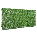 Outsunny Haie Artificielle Brise-vue Décorative Vert 300 x 1 x 150 cm