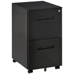 Vinsetto Mobile File Cabinet Home Filing Furniture with Adjustable Partition and Lock