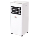 HOMCOM Mobiele airconditioner 3-in-1 airconditioner ontvochtiger 2,1 kW afstandsbediening ABS