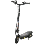 HOMCOM Foldable Electric Scooter, with LED Lights, for Ages 7-14 Years, Black
