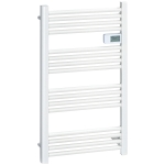 HOMCOM badkamerverwarming, 24/7 programmering, 4 modi, bescherming tegen oververhitting, 54 cm x 4 cm x 96 cm, wit