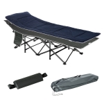 Outsunny Pat Pliabil Camping 188×64,5×53 cm – Cu Perna si Husa Transport
