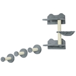 PawHut Drzewko dla kota z ścianką wspinaczkową