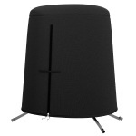 Outsunny 196 x 230cm Hanging Egg Chair Protective Cover - Black