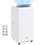 HOMCOM Aparat portabil de aer condiţionat, dezumidificator, ventilator