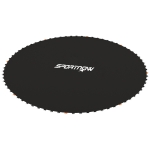 SPORTNOW Tapete de Substituição para Trampolim Redondo Ø323 cm Tapete para Trampolim de 12 Pés Anti-UV Preto