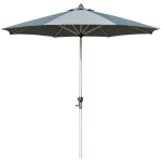 Outsunny 2,7 m Parasol 8 żeber Parasol na taras z ochroną przed słońcem aluminium