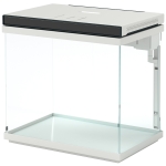 PawHut 26 Liter Aquarium met Filter, LED-verlichting, Waterpomp, voor diverse vissoorten, ong. 38 x 26 x 38 cm